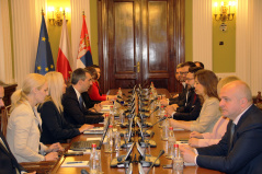 6 June 2023 The National Assembly Speaker in meeting with the Chairman of the Polish Sejm Foreign Affairs Committee